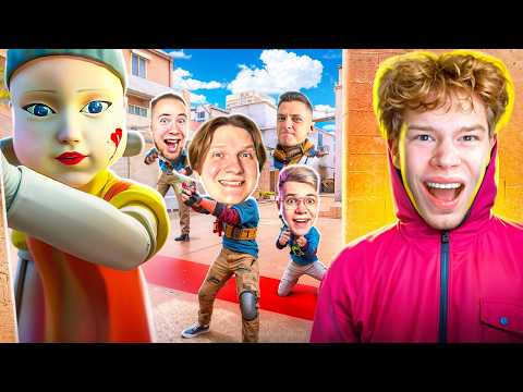 ИГРА В КАЛЬМАРА СРЕДИ ЮТУБЕРОВ В STANDOFF 2