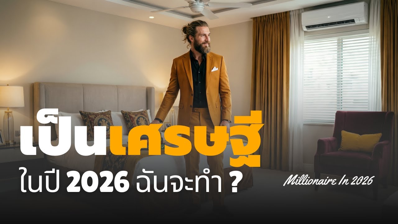 ถ้าฉันอยากเป็นเศรษฐีในปี 2026 ฉันจะทำสิ่งนี้
