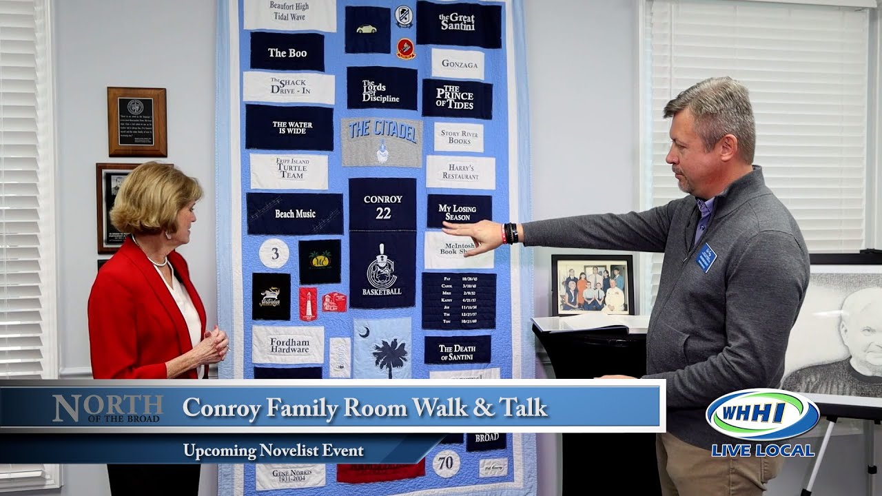 NORTH OF THE BROAD | Jonathan Haupt: Family Room Walk & Talk | Pat Conroy Literary Center | WHHITV