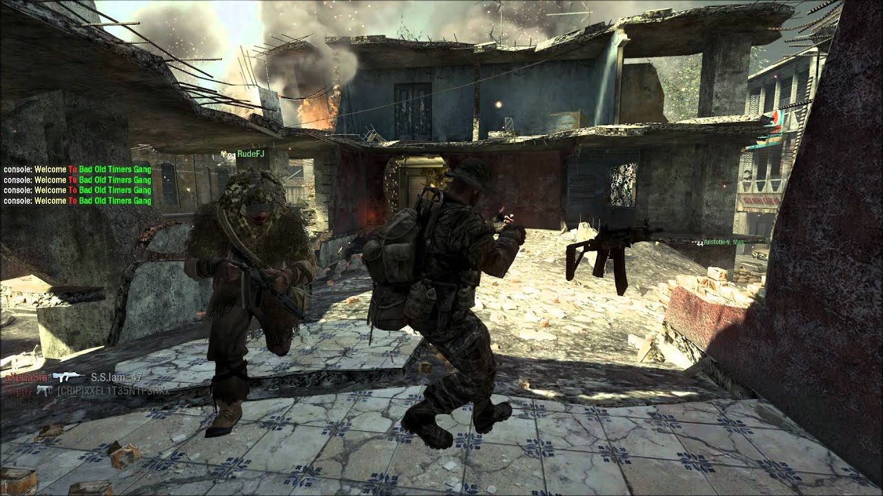 RudeFJ Black Ops Cracked 5 Knives