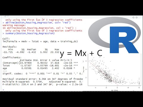 Video: Ano ang multiple linear regression sa R?