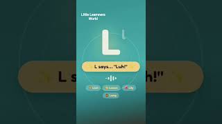 Learn Letter L 🦁 | L is for Lion | ABC for Kids | Indian English #Shorts(Part-1)