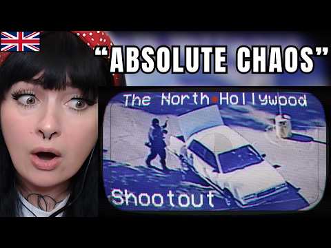 British Girl Reacts to LA's Most Infamous Heist Gone Wrong - Real Footage Is Insane