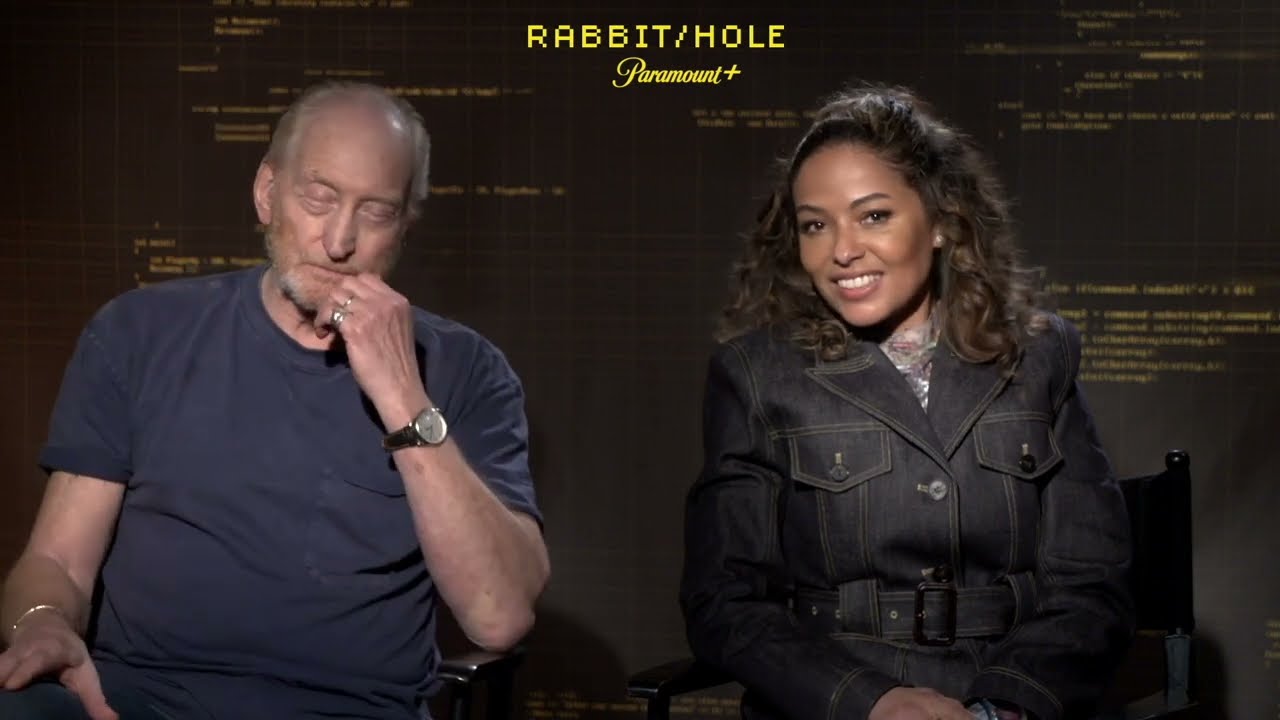 Rabbit Hole Cast Interview | Charles Dance & Meta Golding