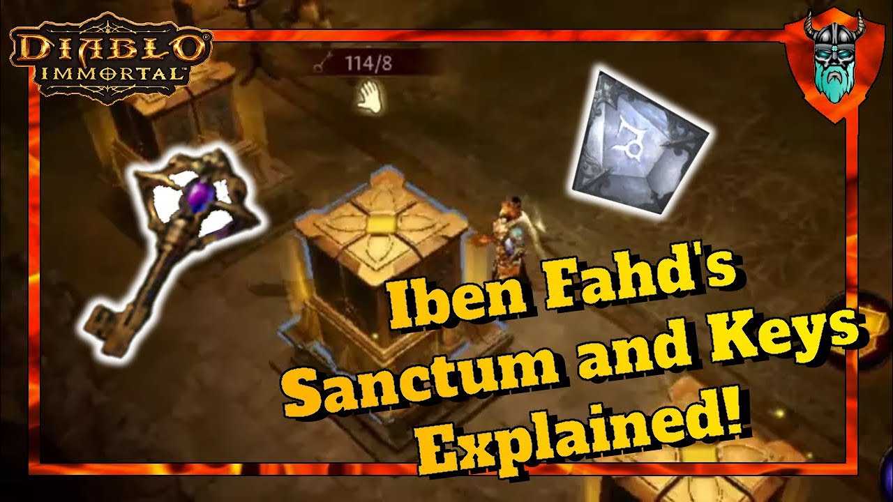 Diablo Immortal Iben Fahd's Sanctum and Aspirant's Keys Explained!