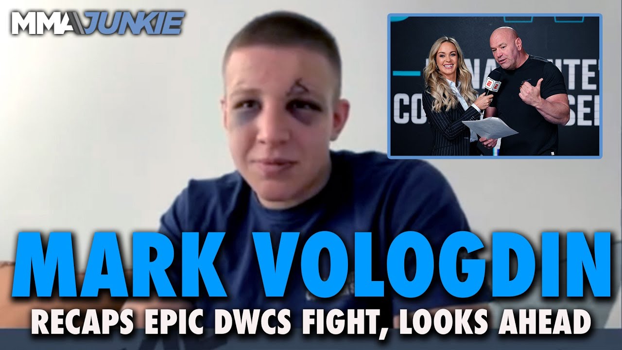 UFC signee Mark Vologdin reacts to epic DWCS fight, details Khamzat Chimaev's influence