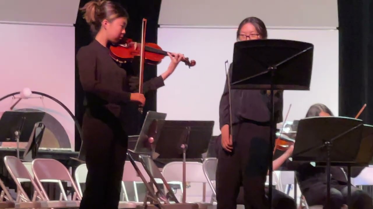 Mustang Morning Orchestra - Double Jolie Concerto (J.S. Bach) - School Concert