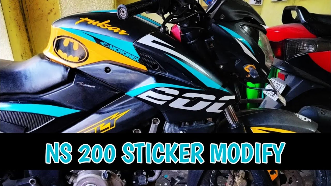Defect Sticker Ns NS 200 sticker modify 🔥 - YouTube