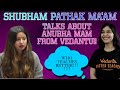 Shubham pathak maam talks about anubha gaur mam vedantu  reaction  funny clip on digital board