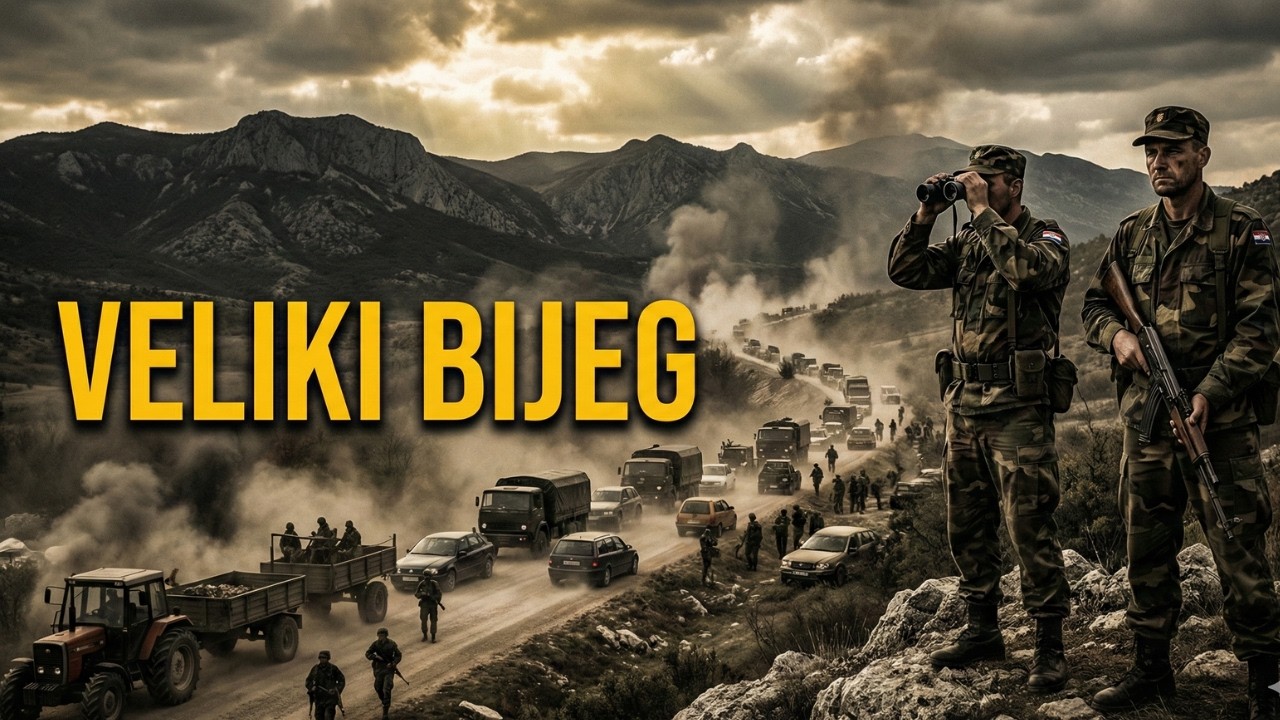 Oluja 1995 – Veliki bijeg Srba iz Krajine!