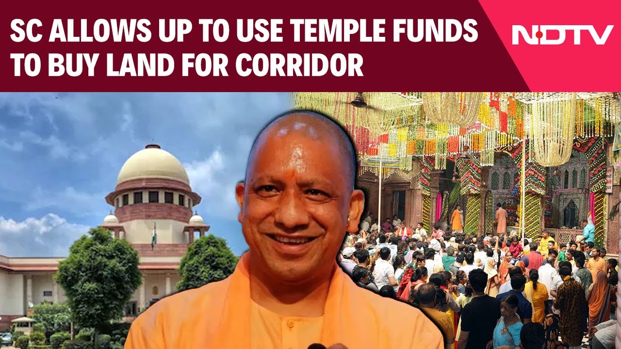 Banke Bihari Temple | SC Allows UP To Use Temple Funds To Buy Land For Corridor, With A Condition