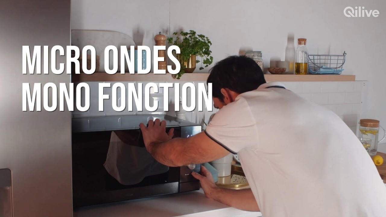 MICRO-ONDES MONOFONCTION QILIVE Q5202 - YouTube