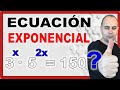 👌Ecuación exponencial resuelta con logaritmos👌