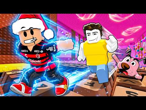 EL MAS RAPIDO GANA 10,000 ROBUX EN ESCAPA DEL TECLADO