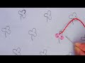 hand embroidery sustaining all over design easy bullion stitch tutorial for beginners