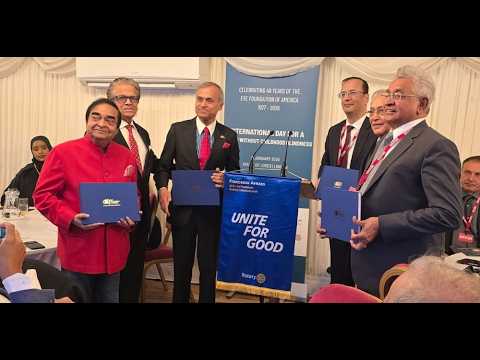 49 Years of Eye Foundation of America: Global Leaders Meet at House of Lords!