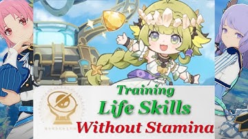 Training Life Skills Without Stamina | Blue Protocol Star Resonance