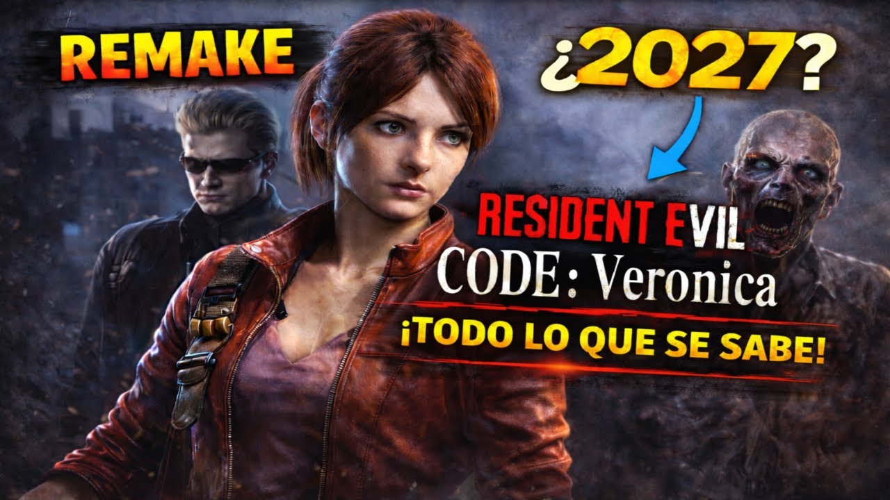 ¿REMAKE de RESIDENT EVIL: CODE: VERONICA EN 2027? ¡ESTO SE SABE! 🔥😱