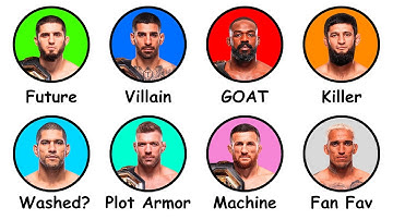 Every UFC Fighter Explained
