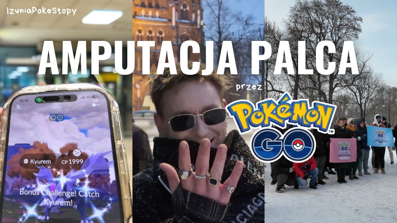AMPUTACJA PALCA przez Pokémon GO?! Kyurem Fusion Raid Day