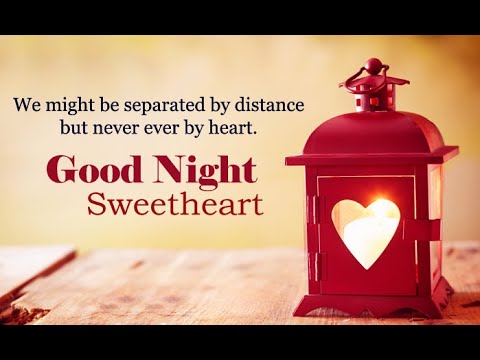 Romantic Good Night Message - 