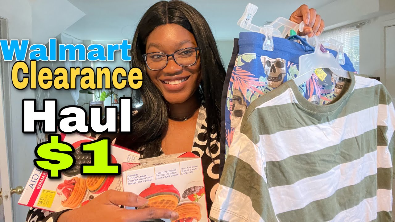 Walmart clearance haul /you won’t believe it 🫢 YouTube
