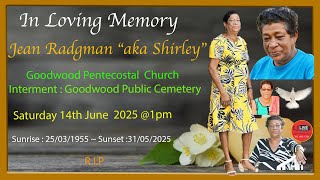 Jean Radgman (aka Shirley)