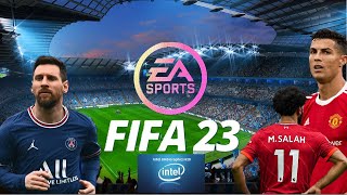 Playing FIFA 23 on Intel UHD 620 iGPU