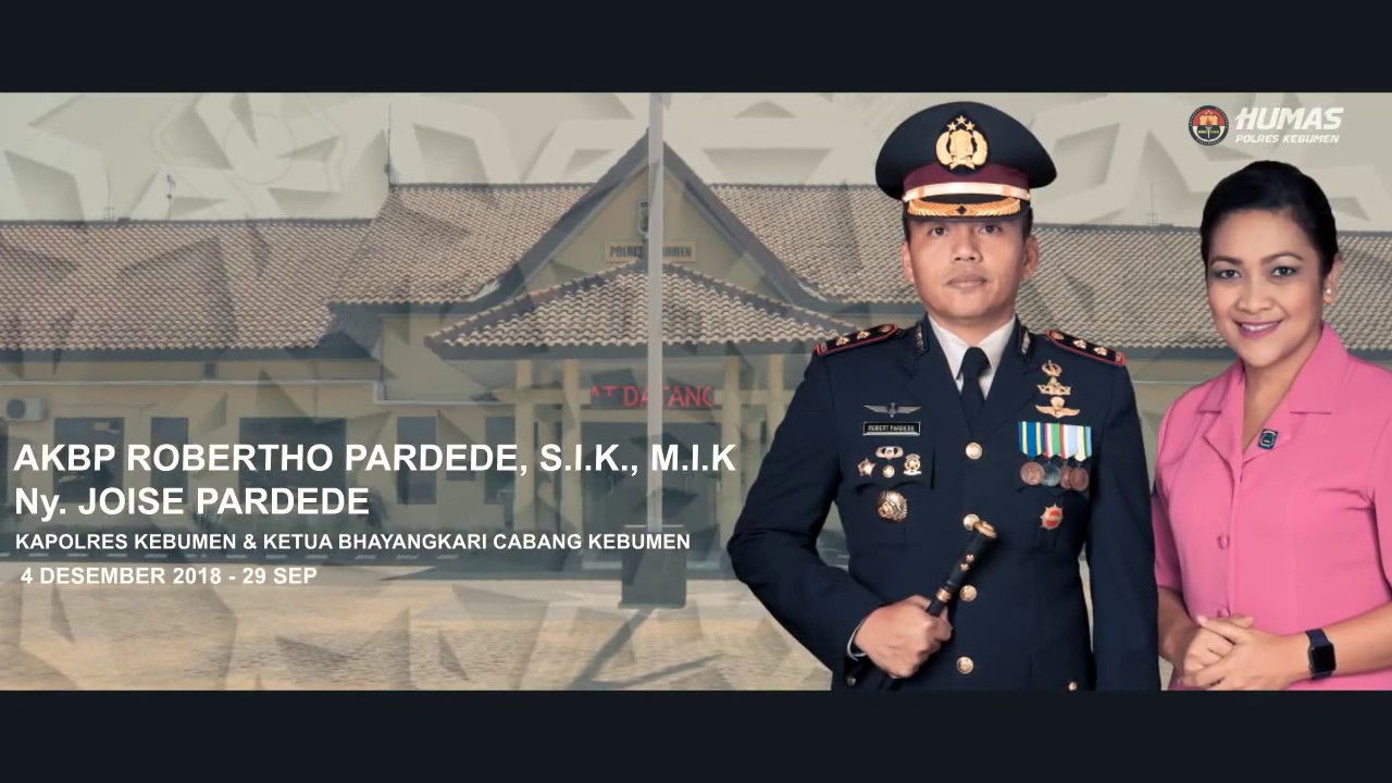 SELAYANG PANDANG KAPOLRES KEBUMEN AKBP ROBERTHO PARDEDE, SIK., MIK