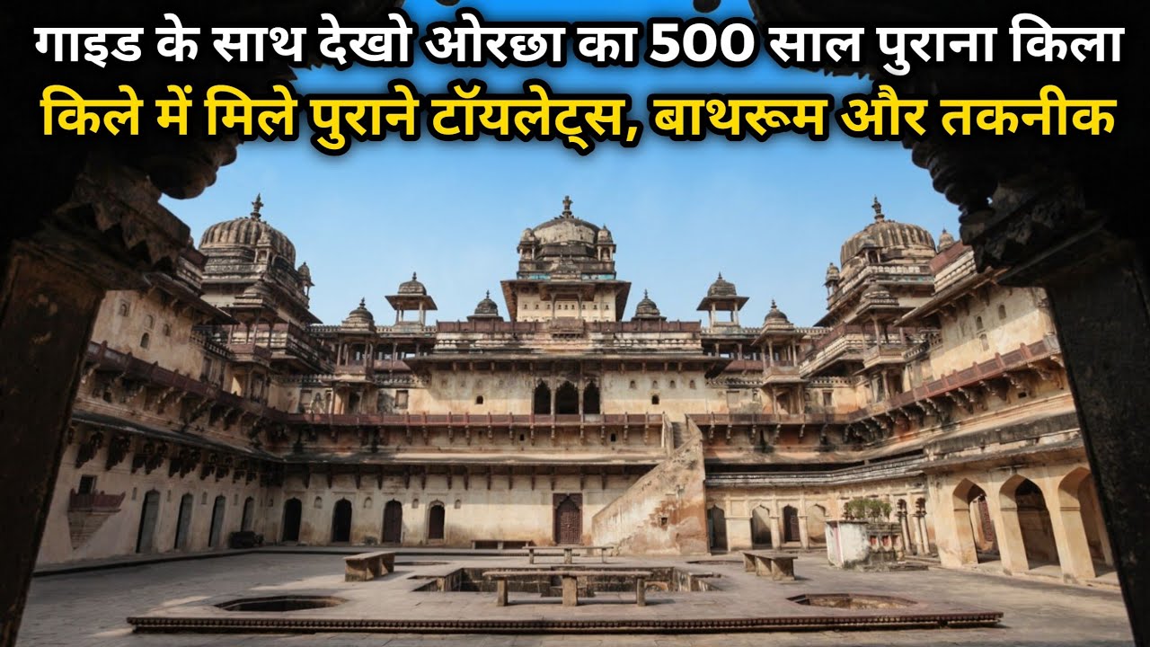 Orchha Fort Detailed Information With Guide Hindi || ओरछा का किला 🇮🇳