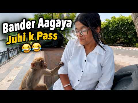 😱 Juhi Ke Paas Achanak Bandar Aa Gaya! 😂 | Juhi Ka Reaction Dekho 😂🔥