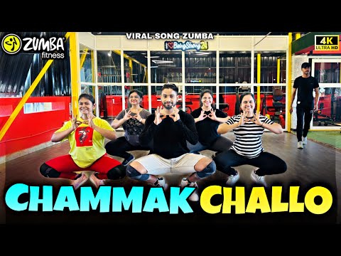 Chammak Challo Zumba Dance Fitness Bollywood Zumba Ra One Srk Chammakchallodance