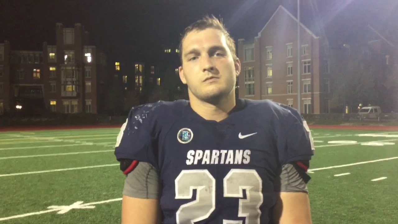 Jacob Burke Talks about his 4 TD Game