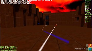 XLctf2 Chasedown from the Upper Hallway to the Red Flag June 23 2019 Quake 2 CTF