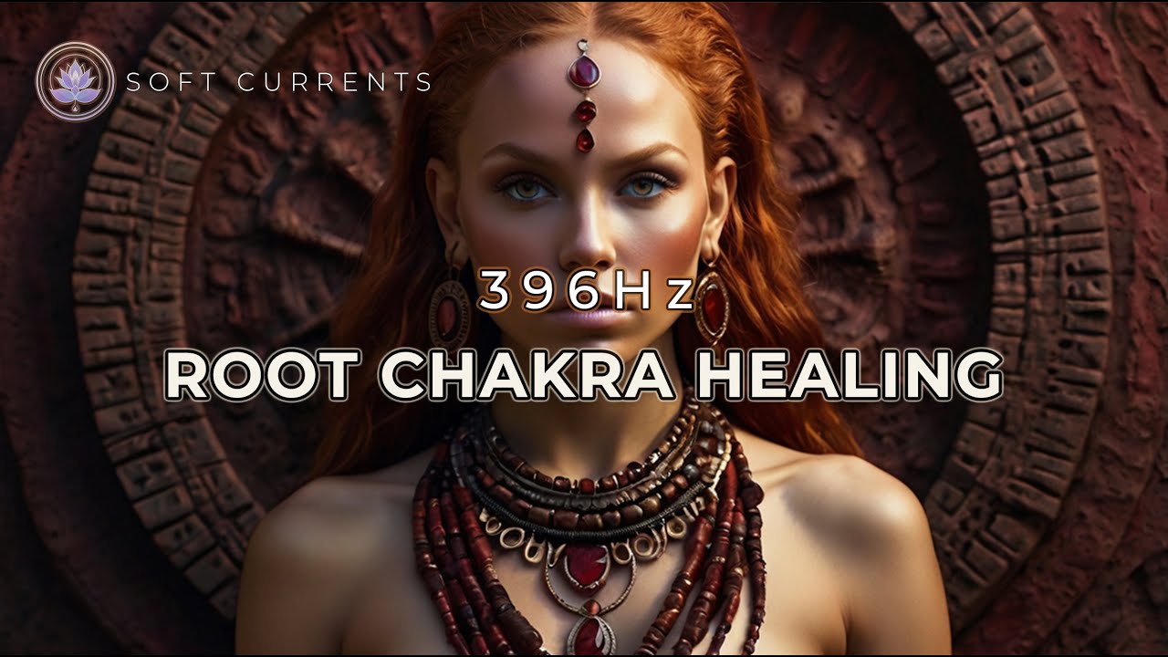 396 Hz Root Chakra Healing Sleep | Release Fear & Feel Safe (8 Hours, Black Screen)