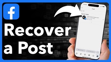 Hoe je een verwijderd bericht op Facebook kunt herstellen
