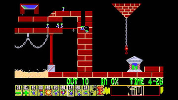 Lemmings Plus I [Wimpy 18]: Down The Wall