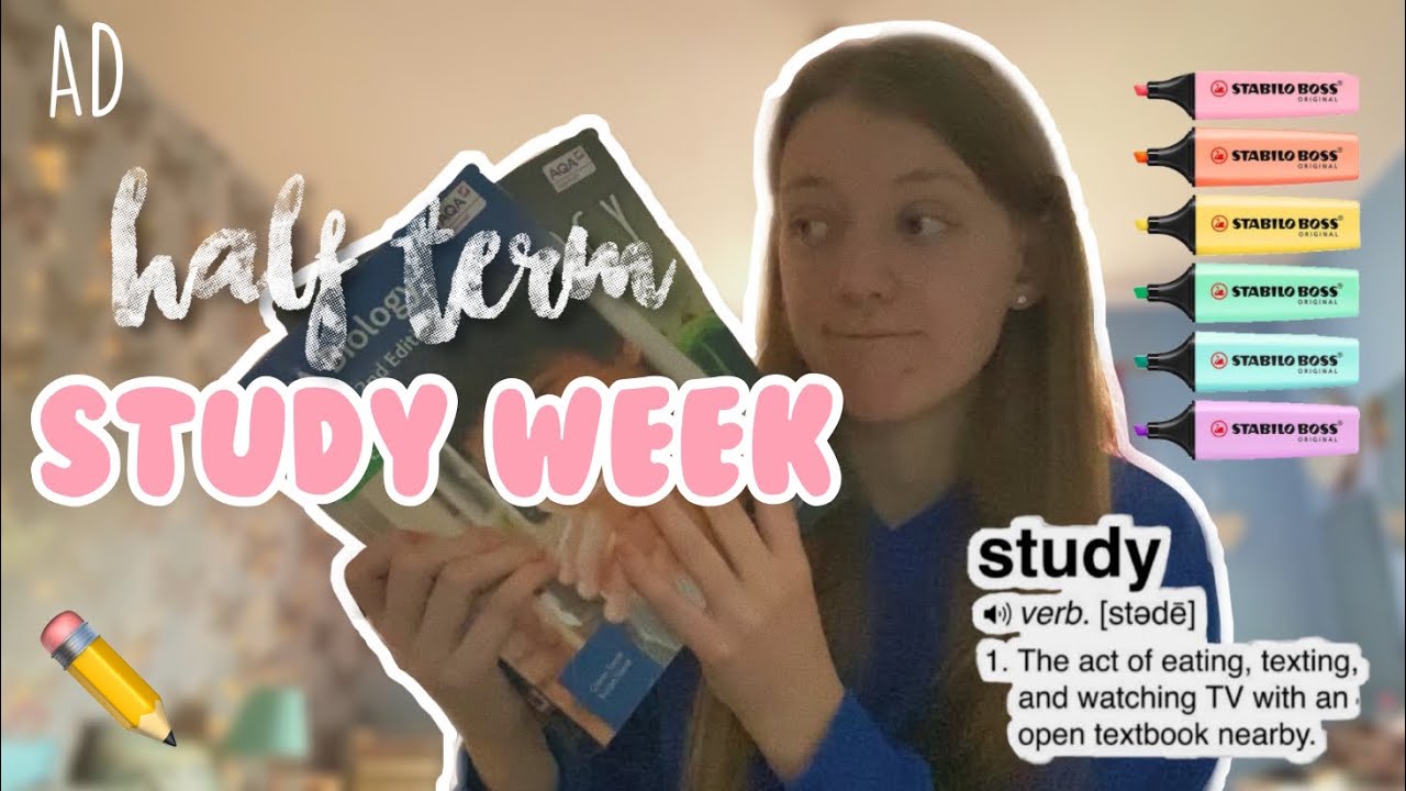 Study Half HALF TERM STUDY WITH ME! (A-levels) - YouTube