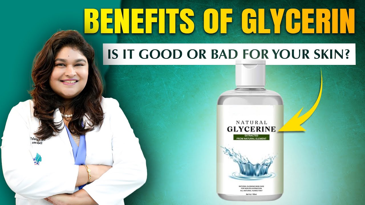 🚀 Glycerin for Skin & Hair: Benefits & Uses | Dermatologist Busts Myths!