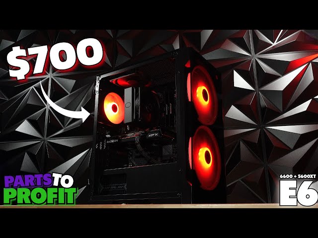 Best $700 Gaming PC You Can Build in 2025 | RX 6600 + Ryzen 5