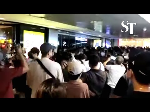 Hundreds wait outside Swatch store at Ion Orchard to buy Omega x Swatch watch