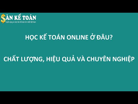 Video Giới thiệu về các khóa học kế toán Online miễn phí... - youtube