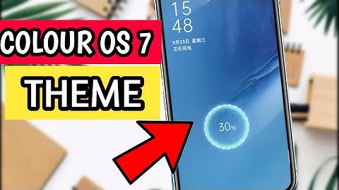 Colour os 7 theme for oppo a3s,a5,a7,a9 | colour os 7