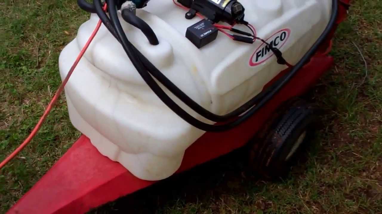 lawn spray tank