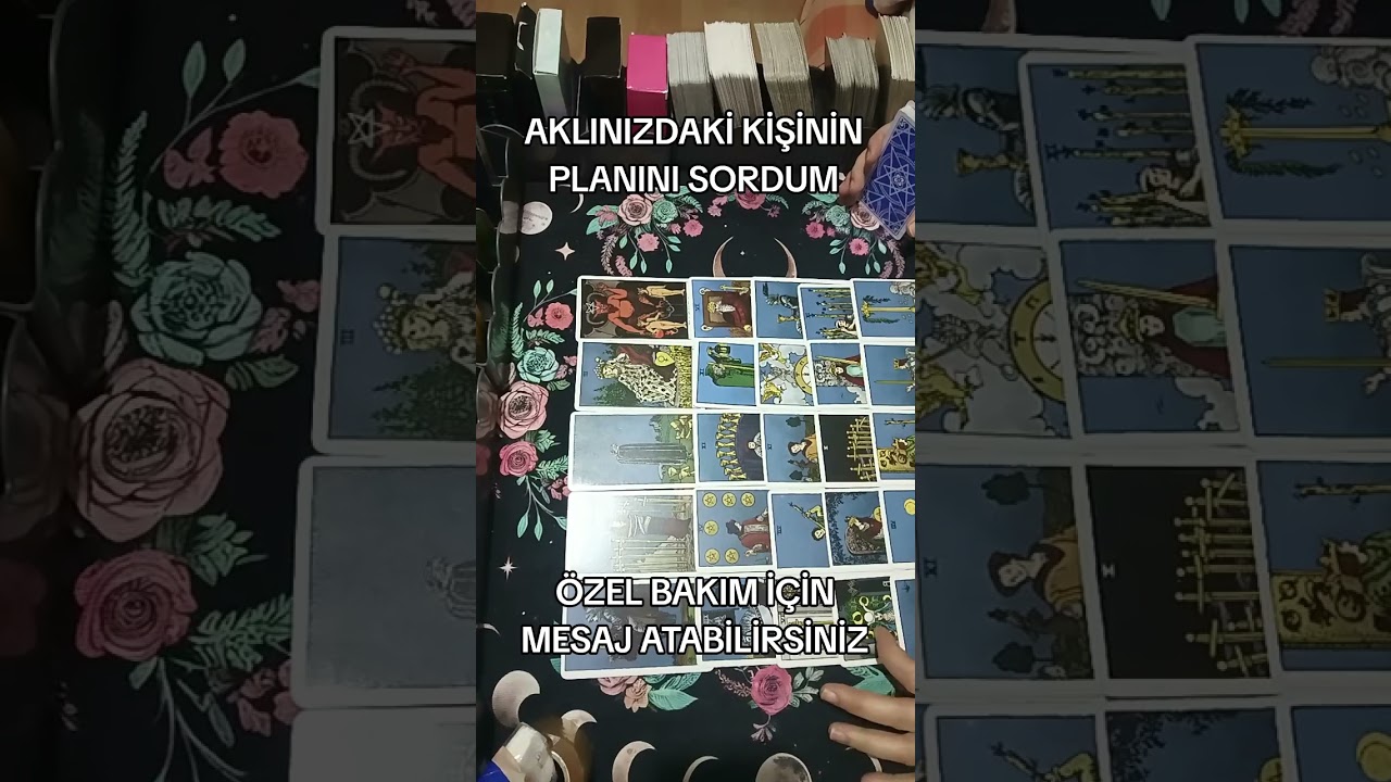 AKLINIZDAKİ KİŞİNİN PLANINI SORDUM #viral #tarot #tarotastro #tarotreading #astroloji #fyp 