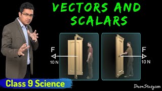 Vectors and Scalars - Motion  : CBSE Class 9  IX Science