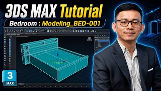 3DS MAX Tutorial : Bedroom : Modeling_BED-001