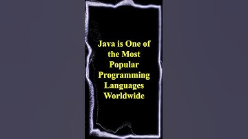 Java Trivia Series Part 3: Why Java is One of the Most Popular Languages Worldwide! 🌍💻