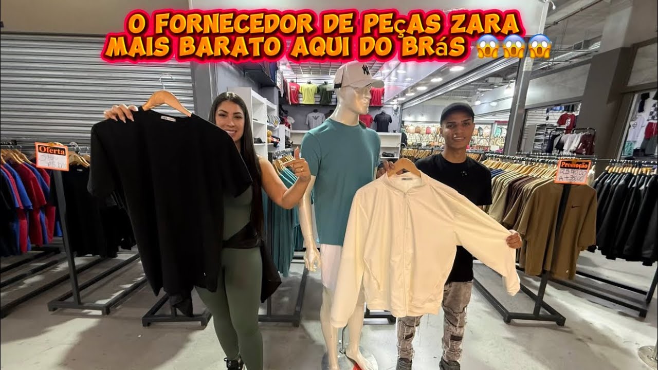 ⚠️🔥FORNECEDOR DE ROUPAS ESTILO ZARA / O MAIS BARATO DO BRÁS 