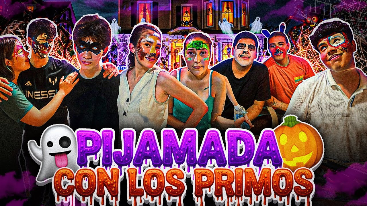 PIJAMADA DE HALLOWEEN PARTE 1 🎃👻 | Hermanas JM 